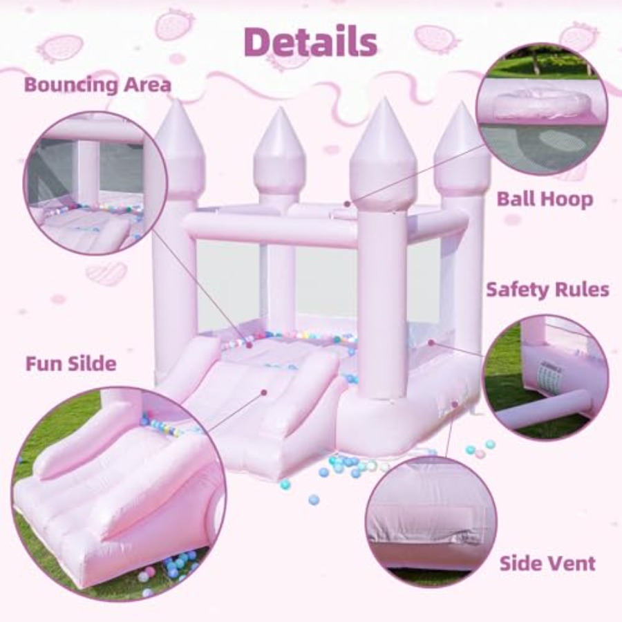 PVC springkasteel voor kindere - Kids Outdoor Slide recensie en prijs
