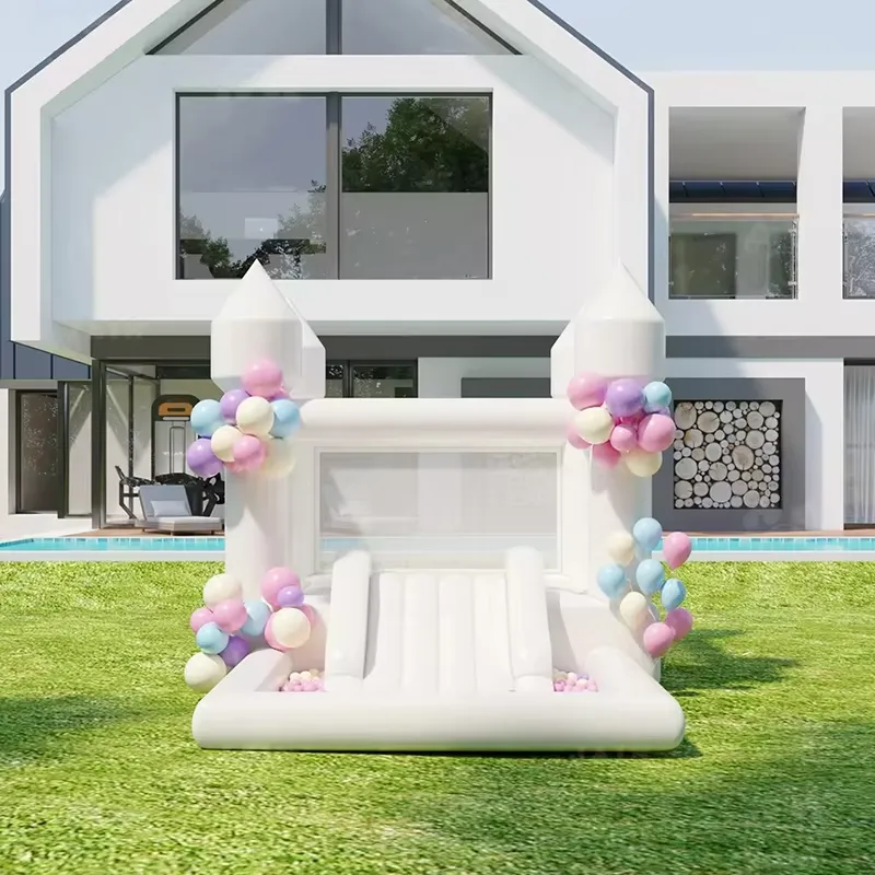 20264m Witte, hoogwaardige opb - Kids Outdoor Inflatable Water Slide recensie en prijs