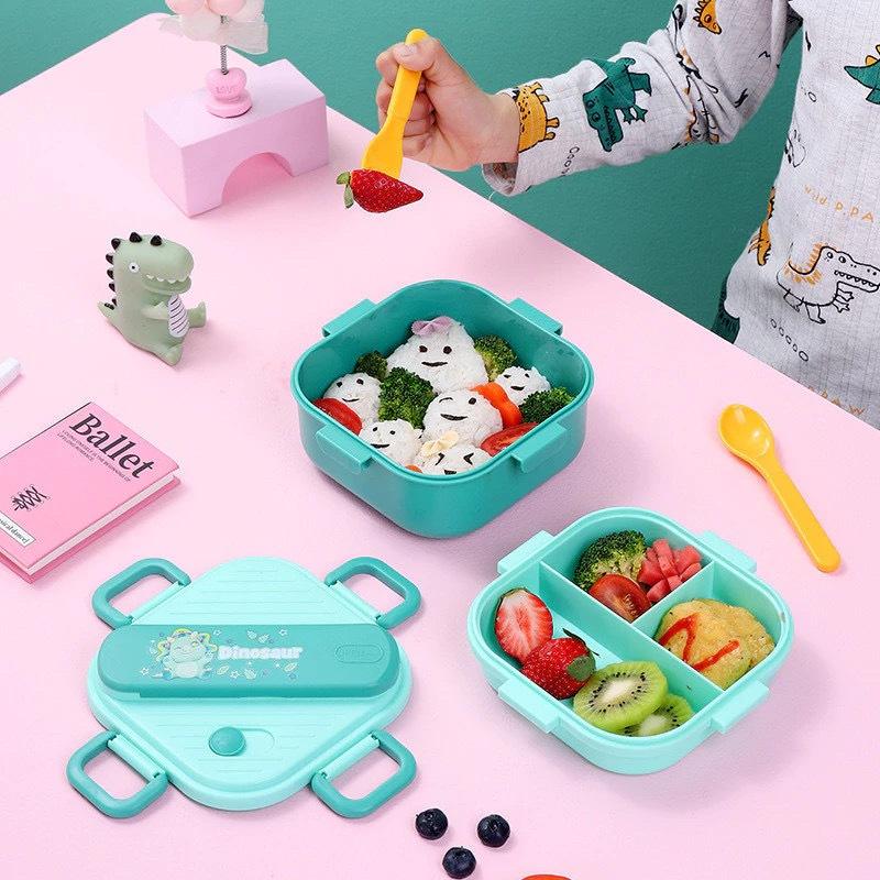 Schattige cartoon kinderlunchb - Kids.Outdoor Utensils recensie en prijs