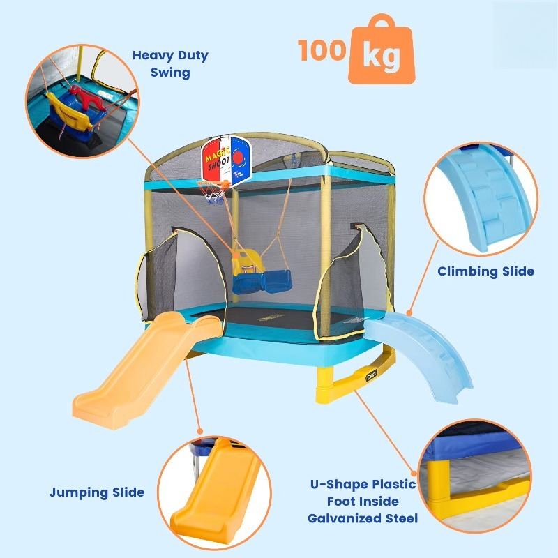 Groothandel Trampoline Buitens - Kids Outdoor Slide recensie en prijs