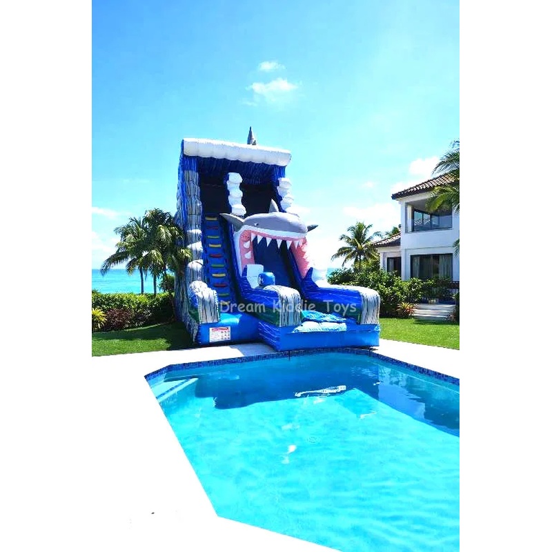 Reuze opblaasbare PVC watergli - Kids Outdoor Inflatable Water Slide recensie en prijs