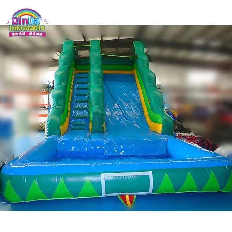Opblaasbare goedkope waterglij - Kids Outdoor Inflatable Water Slide recensie en prijs