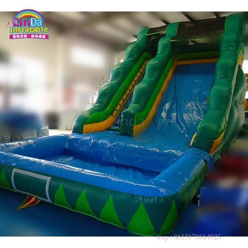Opblaasbare goedkope waterglij - Kids Outdoor Inflatable Water Slide recensie en prijs